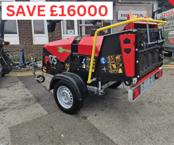 Ex Demo TP Chipper 175 Mobile Z.E Battery Chipper